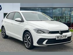 Pure white Used 2025 VW Polo Match Hatchback | £19,837 (Fair price)