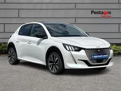 White Used 2022 Peugeot e-208 Premium Hatchback | £12,999 (Fair price)