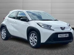 White Used 2022 Toyota Aygo PURE Hatchback | £11,750 (Fair price)