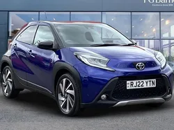 Blue Used 2022 Toyota Aygo Hatchback | £12,295 (Fair price)