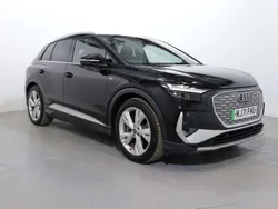 Black Used 2021 Audi Q4 e-tron S-Line SUV | £18,833