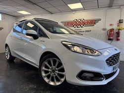 White Used 2018 Ford Fiesta Vignale Hatchback | £11,000 (A bit pricey)