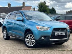 Blue Used 2010 Mitsubishi ASX SUV | £1,288 (Fair price)