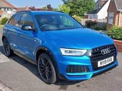 Blue Used 2018 Audi Q3 Black Edition SUV | £17,099 (Fair price)