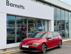 Red Used 2022 VW Golf VIII R-line Hatchback | £22,499 (A bit pricey)