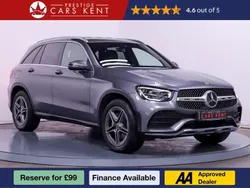Grey Used 2022 Mercedes GLC300e AMG line SUV | £32,089 (Super price)