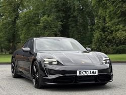 Black Used 2020 Porsche Taycan Performance Package Sedan | £49,995 (Fair price)