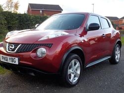 Red Used 2011 Nissan Juke Visia SUV | £2,500 (Fair price)