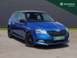 Race blue metallic black magic pearl effect Used 2021 Skoda Fabia Monte Carlo Hatchback | £12,995 (Fair price)