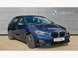Blue Used 2022 BMW 118 Sport Line Hatchback | £20,550 (Fair price)