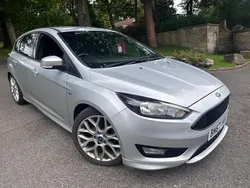 Silver Used 2017 Ford Focus ST-Line Hatchback | £4,795 (Good price)