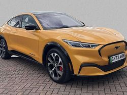 Orange Used 2023 Ford Mustang Mach-E Extended Range SUV | £30,110 (Fair price)