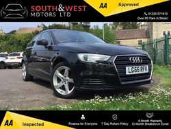 Black Used 2016 Audi A3 Sportback Sport Hatchback | £8,855 (Fair price)