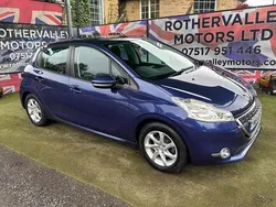 Blue Used 2014 Peugeot 208 Active Hatchback | £4,995 (Fair price)