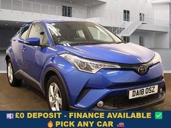 Blue Used 2018 Toyota C-HR SUV | £10,899 (Good price)