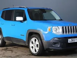 Blue Used 2016 Jeep Renegade Limited SUV | £6,990 (Fair price)