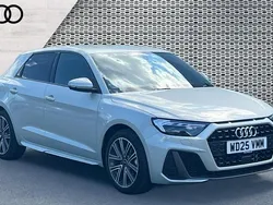Silver New 2025 Audi A1 Sportback S-Line Hatchback | £24,790 (A bit pricey)