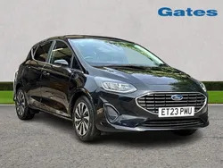 Black Used 2023 Ford Fiesta Titanium Hatchback | £16,299 (Fair price)