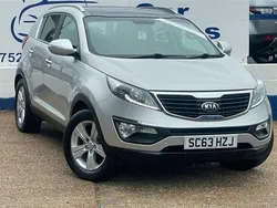 Silver Used 2014 Kia Sportage 2 SUV | £6,995 (Fair price)