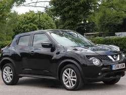 Black Used 2016 Nissan Juke N-Connecta SUV | £5,490 (Good price)