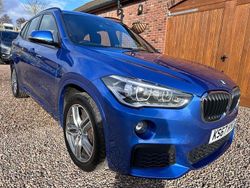 Blue Used 2017 BMW X1 M Sport SUV | £14,250 (Good price)