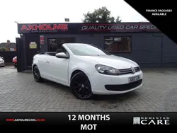 White Used 2012 VW Golf Cabriolet S Cabriolet | £2,995 (Fair price)