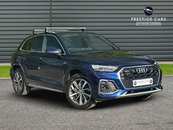 Blue Used 2022 Audi Q5 S-Line SUV | £29,295 (Good price)