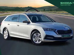 Silver Used 2021 Skoda Octavia SE Technology Estate | £18,146 (Fair price)