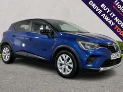 Blue Used 2022 Renault Captur Iconic SUV | £12,295 (Fair price)