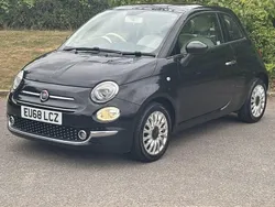 Black Used 2018 Fiat 500 Lounge Hatchback | £6,600 (Good price)