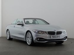 Silver Used 2015 BMW 430 Cabriolet Luxury Line Cabriolet | £13,498 (Fair price)