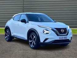 White Used 2021 Nissan Juke Tekna SUV | £17,992 (Expensive)