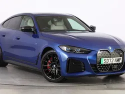 Blue Used 2022 BMW i4 Comfort Edition Sedan | £37,000 (Fair price)