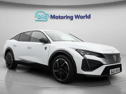 White Used 2024 Peugeot 408 GTi Sedan | £20,800 (Good price)