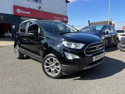 Black Used 2019 Ford Ecosport Titanium SUV | £11,295 (Fair price)