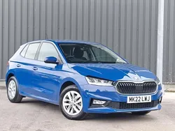 Blue Used 2022 Skoda Fabia Comfort Hatchback | £12,998 (Fair price)