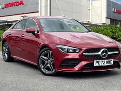 Red Used 2022 Mercedes 180 AMG Line Premium Sedan | £25,350 (Expensive)