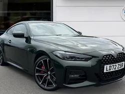 Green Used 2022 BMW 420 M Sport Coupe | £29,811 (Fair price)