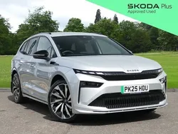 Silver Used 2025 Skoda Enyaq iV SportLine SUV | £40,785 (Expensive)