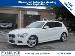 White Used 2013 BMW 125 M Sport Hatchback | £11,495 (Fair price)