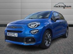 Blue Used 2022 Fiat 500X Sport SUV | £17,295 (Fair price)