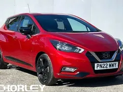 Red Used 2022 Nissan Micra S Hatchback | £12,129 (Fair price)
