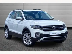 White Used 2021 VW T-Cross SE SUV | £15,279 (Fair price)