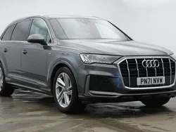 Grey Used 2021 Audi Q7 S-Line SUV | £39,991 (Fair price)