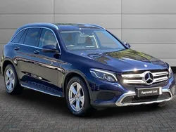 Blue Used 2018 Mercedes GLC220 SUV | £19,990 (Good price)