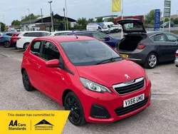 Red Used 2016 Peugeot 108 Active Hatchback | £4,995 (Fair price)