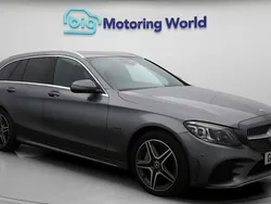 Used 2021 Mercedes C300e AMG line Estate | £17,500 (Good price)
