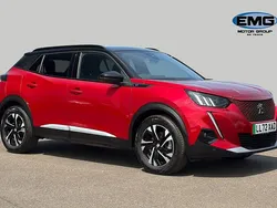 Red Used 2022 Peugeot e-2008 GT SUV | £14,895 (Fair price)
