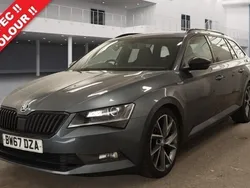 Grey Used 2018 Skoda Superb SportLine Estate | £14,490 (Good price)
