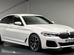White Used 2022 BMW 520 M Sport | £30,500 (Fair price)